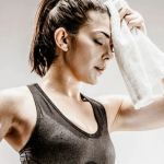 exercise sweat influence skin health